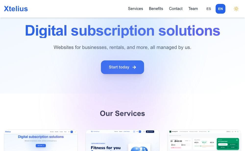 Preview de Custom software for your business